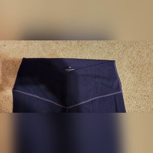 Navy Blue Flare Leggings